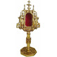 Gothic bronze reliquary