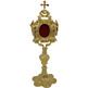 Gilded reliquary with Cross and Angels