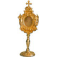 Metal Reliquary with Angels and Golden Cross