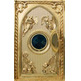 Tabernacle in bronze with exhibitor for the Blessed Sacrament