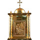 Tabernacle with shepherd and lambs