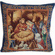 Christmas tapestry and cushion | Canvas of the Nativity of Bethlehem