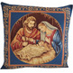 Christmas tapestry and cushion | Canvas of the Nativity of Bethlehem