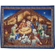 Christmas tapestry and cushion | Canvas of the Nativity of Bethlehem