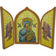 Wood imitation triptych | Our Lady of Perpetual Help