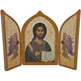 Christ Pantocrator Triptych | Byzantine Icon