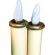 4 electric candle for processions | 26 cm long