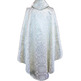 Brocade beige fabric chasuble