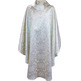 Brocade beige fabric chasuble