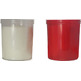 Small red wax candle (100 u.)