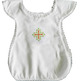 Christening dress for babies with embroidery