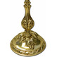 Bronze monstrance with Cross and circular base