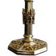 Bronze monstrance with three chapels