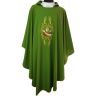 Casulla bordado Franciscano verde 