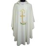 Casulla sacerdotal bordada | Precio económico beige 