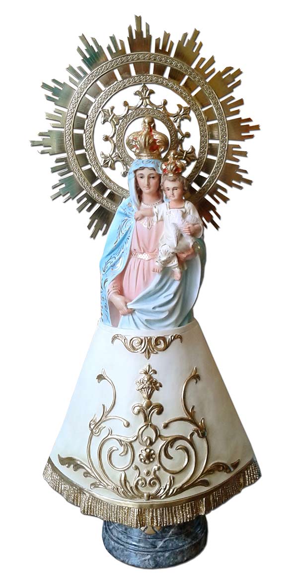 Religious image of the Virgen del Pilar