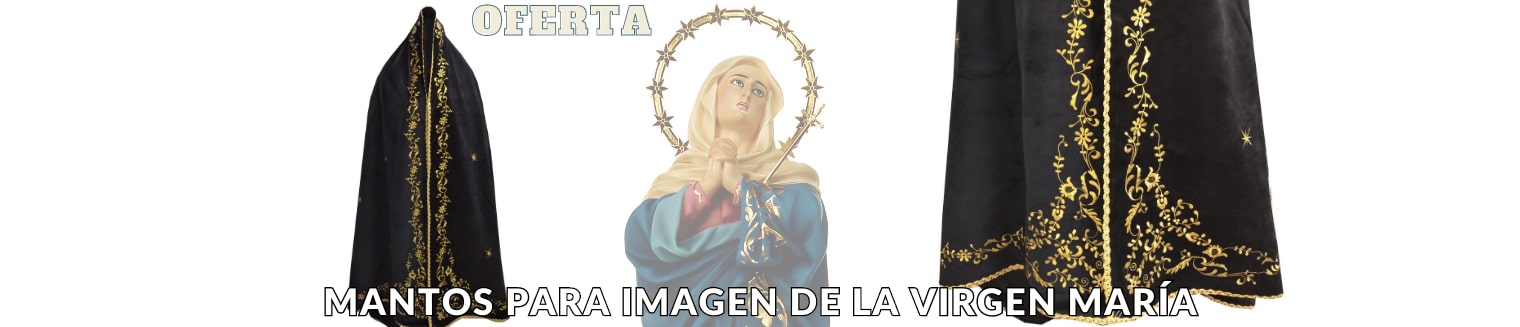 Manto figura Virgen María