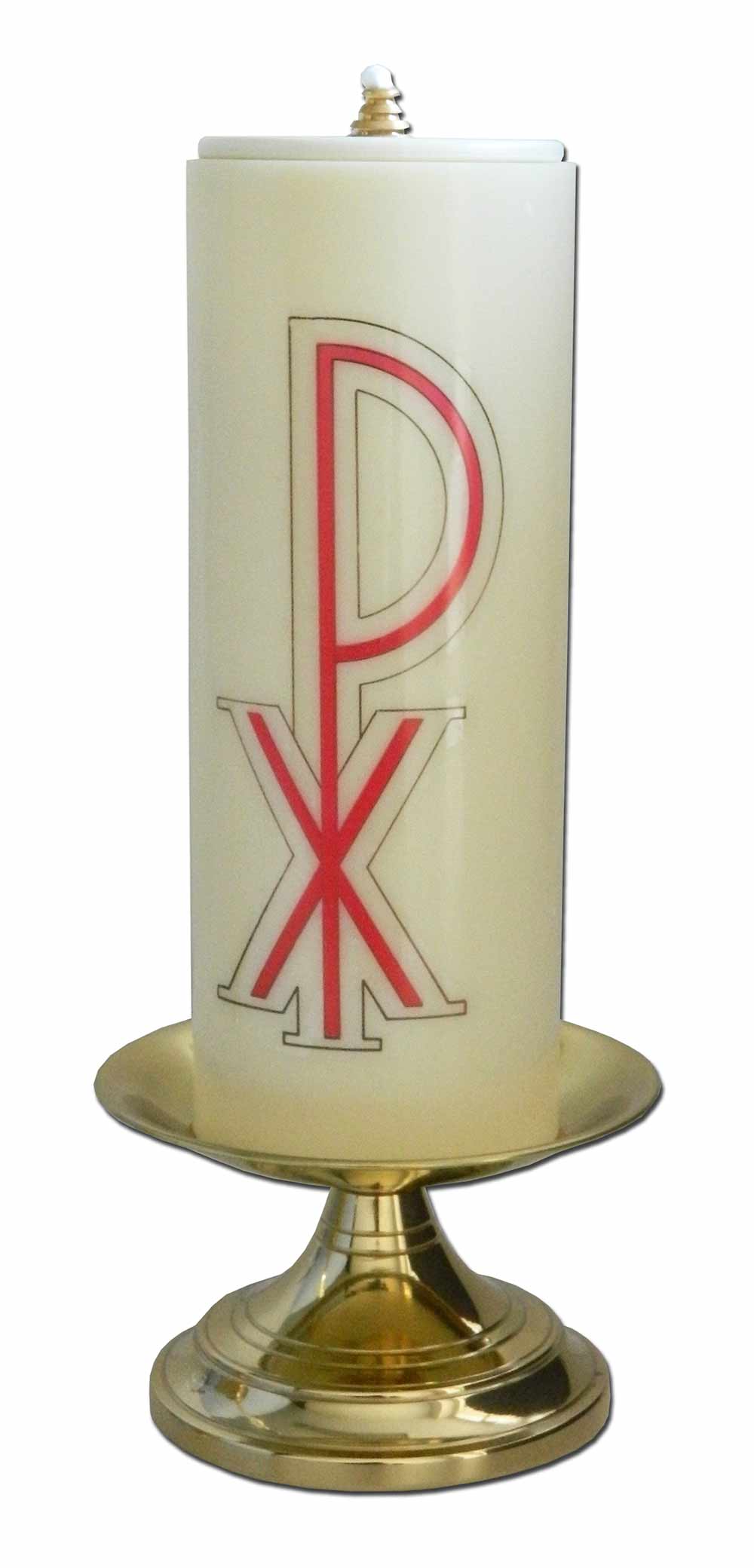 Candlestick table with candle Candlestick altar