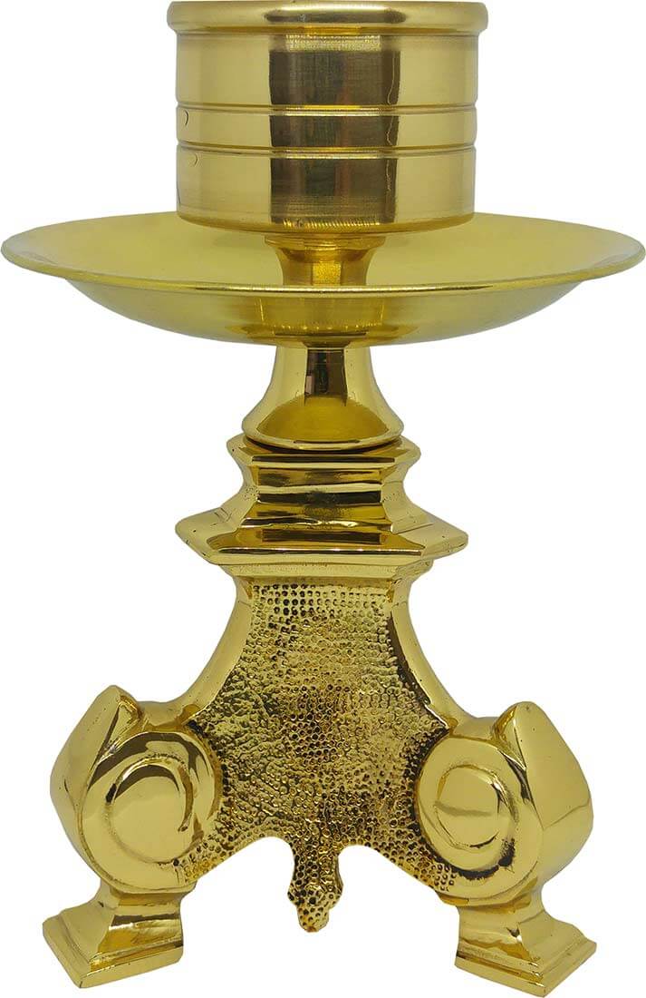 Religious candlestick for altar Church Candlestick Portavel