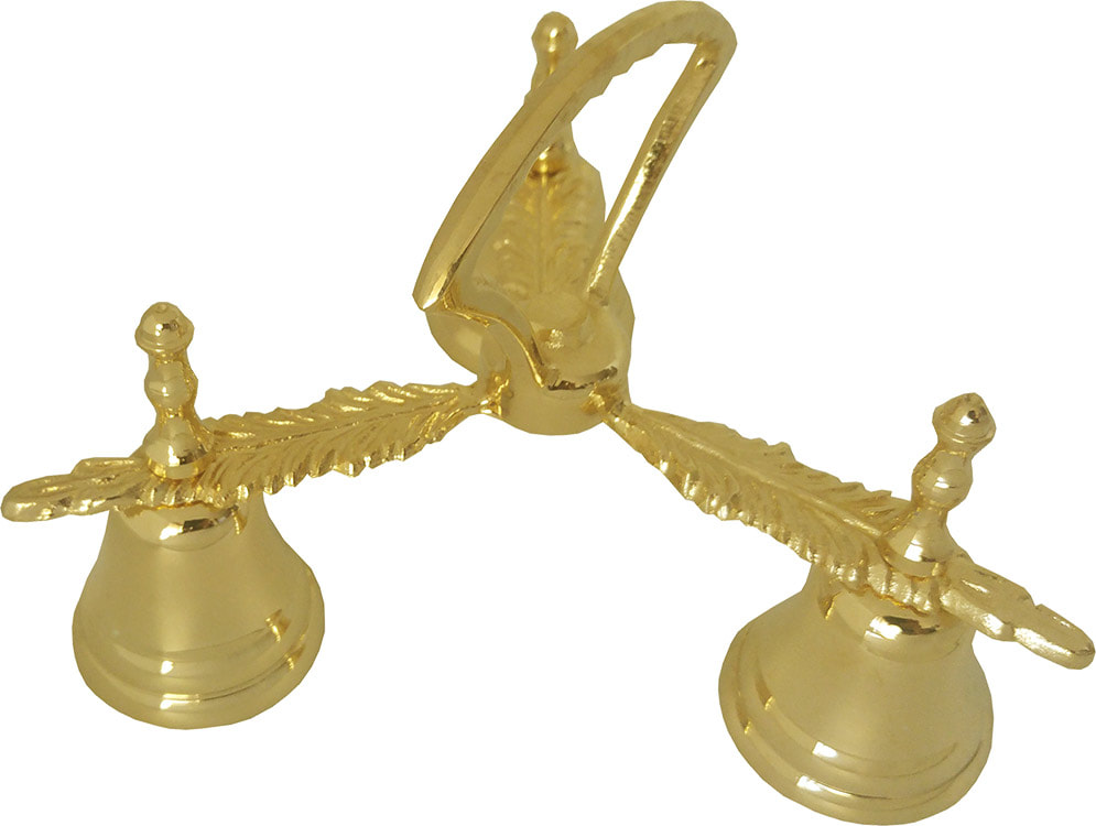 Modern Style Altar Bell, 3 Chimes