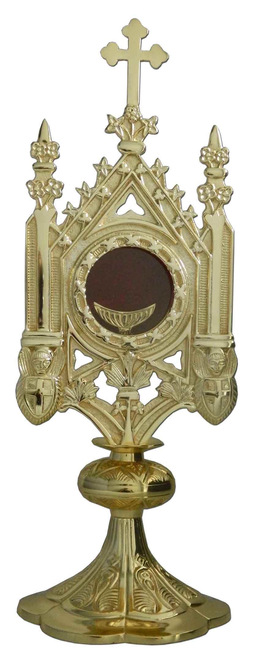 Gothic monstrance made of bronze