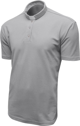 Clergyman polo for Catholic priests