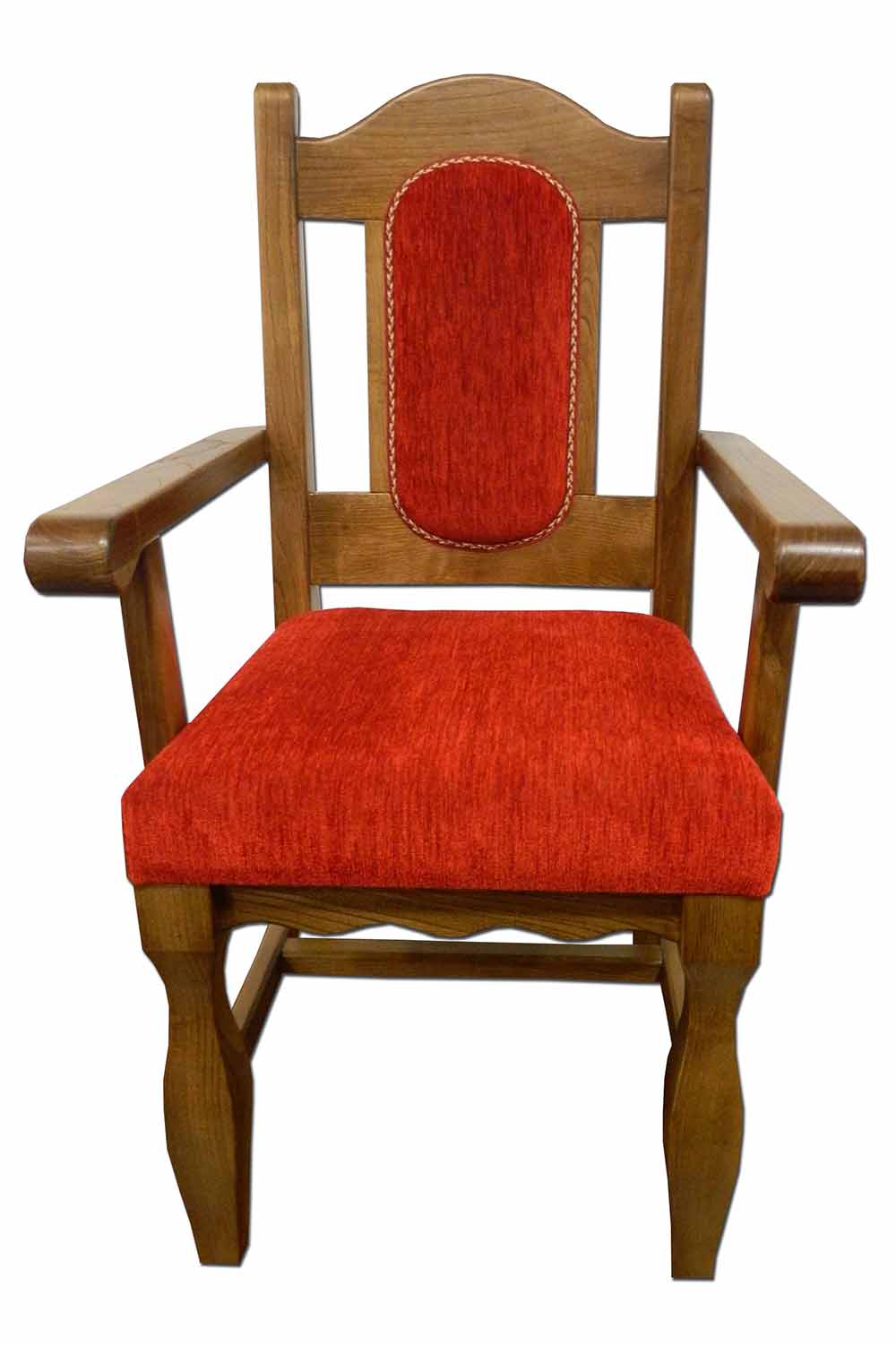 Chestnut Catholic Church Chairs Set Brabanderes