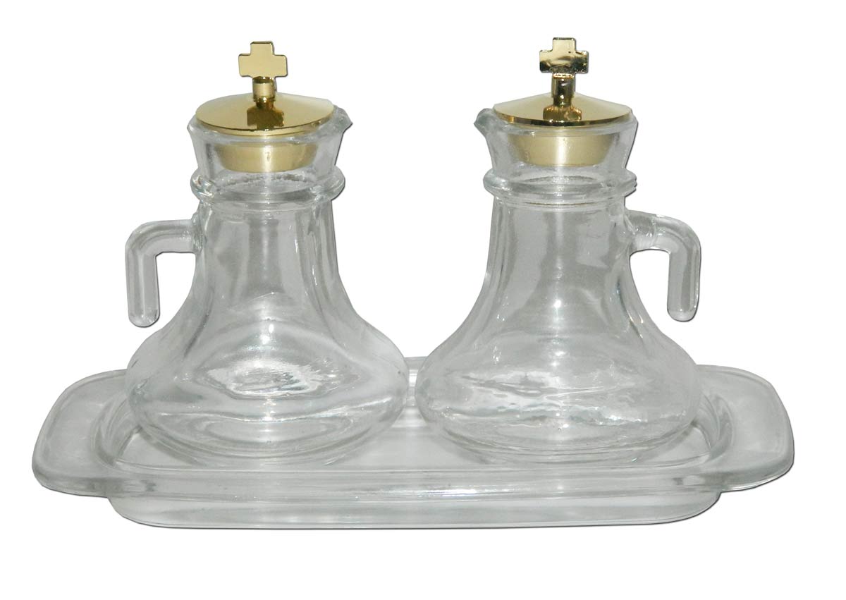 Cruets liturgical glass Brabander.es