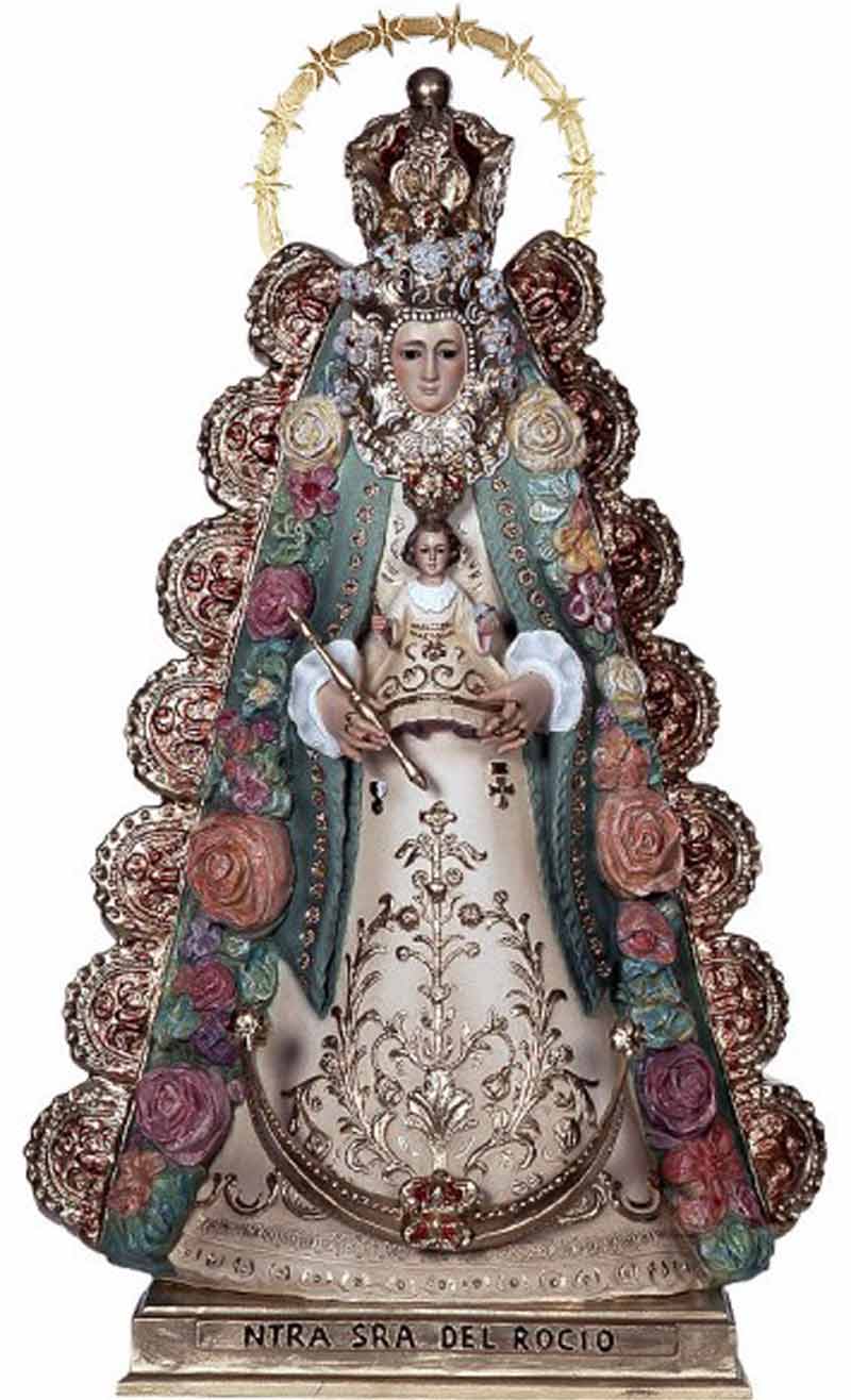 Virgen del Rocío, images, figures and dresses for sale